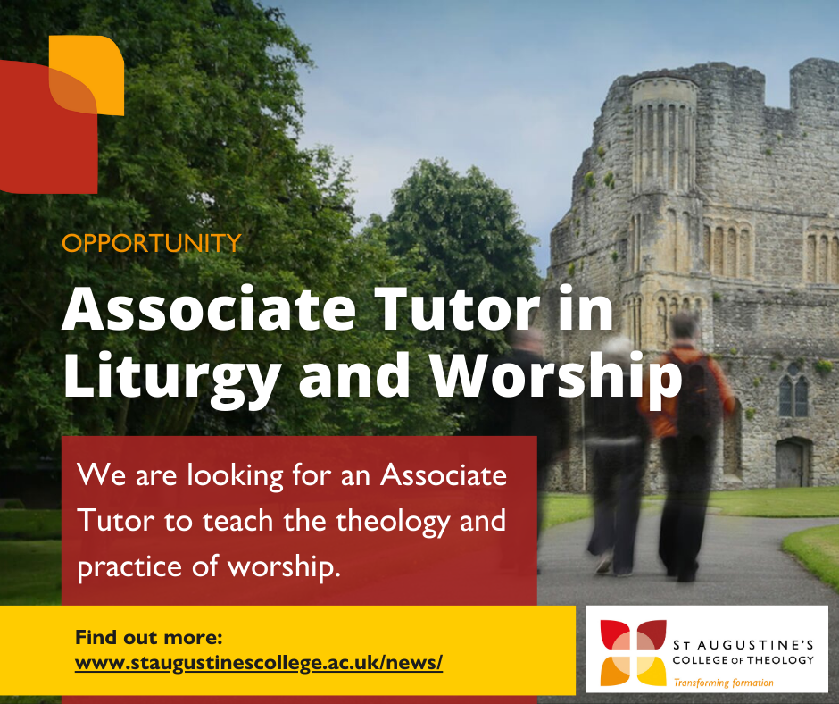 Vacancy for an associate tutor in Liturgy & Worship