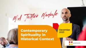 Contemporary Spirituality in Historical Context MA taster
