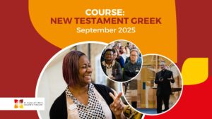 New Testament Greek course starting September 2025