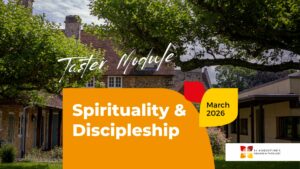 Spirituality & Discipleship theology Taster term header that takes place in London