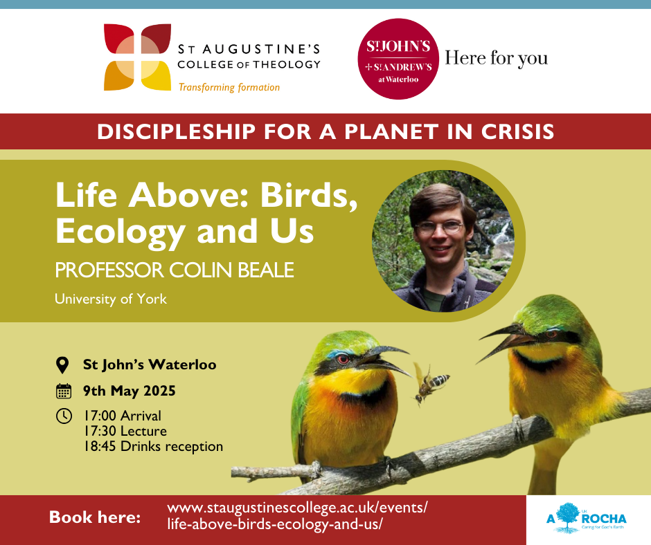 Life Above: Birds, Ecology and Us lecture