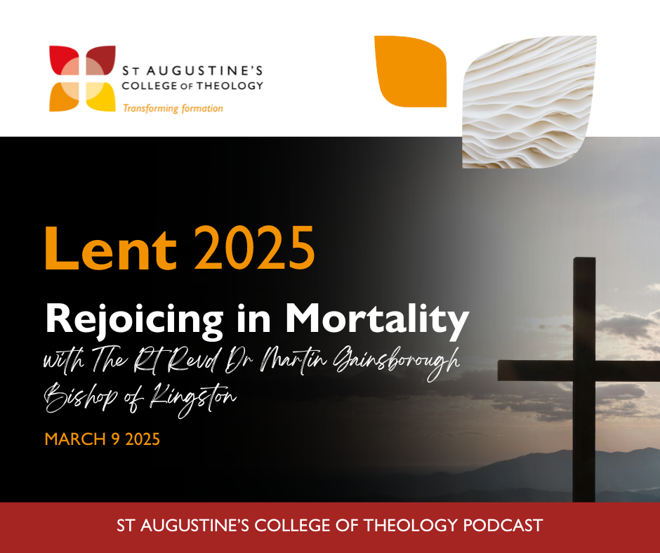 Week One of the brand-new Lent 2025 Podcast – ‘Rejoicing in Mortality’