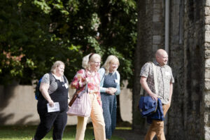 New theology students at St Augustine's during induction week 2025.