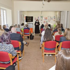 Theology lesson in progress