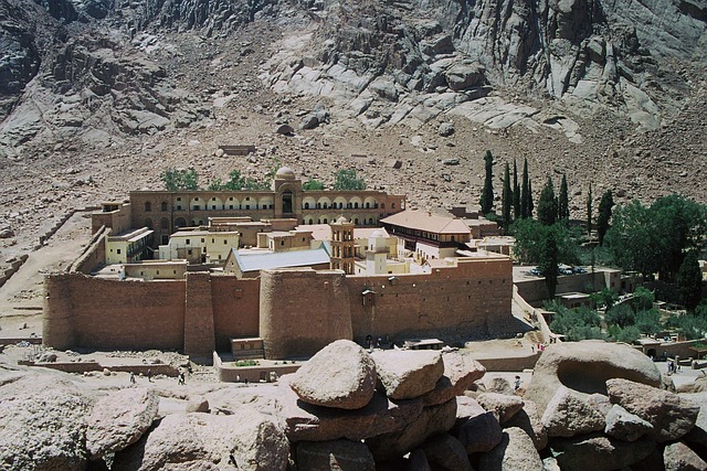 St Catherine's Monastery in Sinai.
