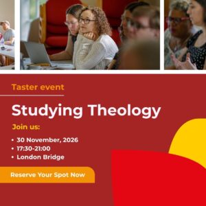 30 November Theology Taster Day